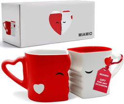 Kissing Mugs with Gift Box (Red)